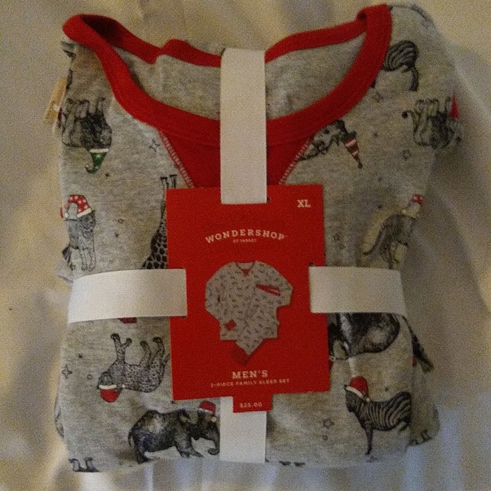 Wondershop Men's 2-Piece Holiday Sleep Set Size XL